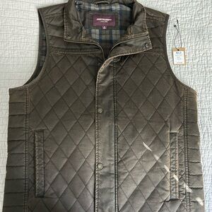Men's Johnston & Murphy -Vest, Medium, Brown